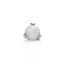 Industrial Strength Prong-Set Ball Titanium Black Opal