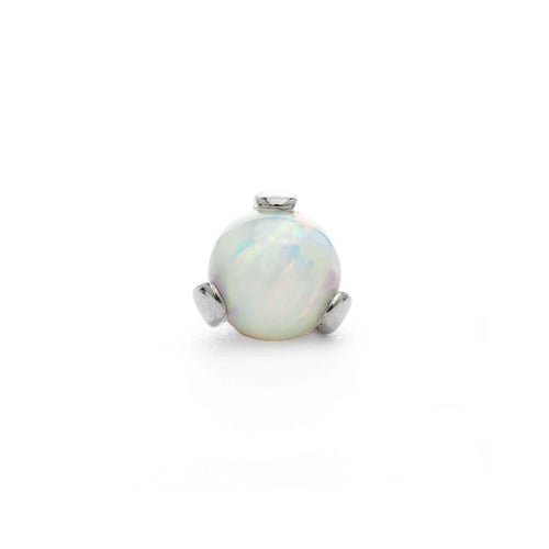 Industrial Strength Prong-Set Ball Titanium Black Opal