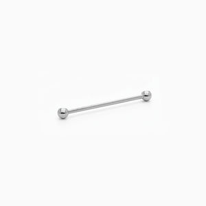Internally Threaded Titanium Industrial Barbell