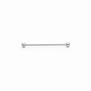 Internally Threaded Titanium Industrial Barbell