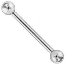 Internally Threaded Titanium Barbell