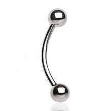 NeoMetal Threadless Titanium Curved Barbell