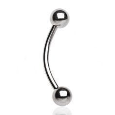 Internally Threaded Titanium Curved Barbell