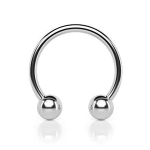 Internally Threaded Titanium Circular Barbell