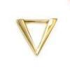 Geometric Triangle Clicker by LeRoi in 14k Yellow Gold